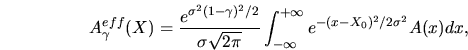$X=ln\left(\frac{E}{1~{\rm TeV}}\right)$
