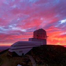 observatoire vera rubin couché de soleil observatoire vera rubin couché de soleil